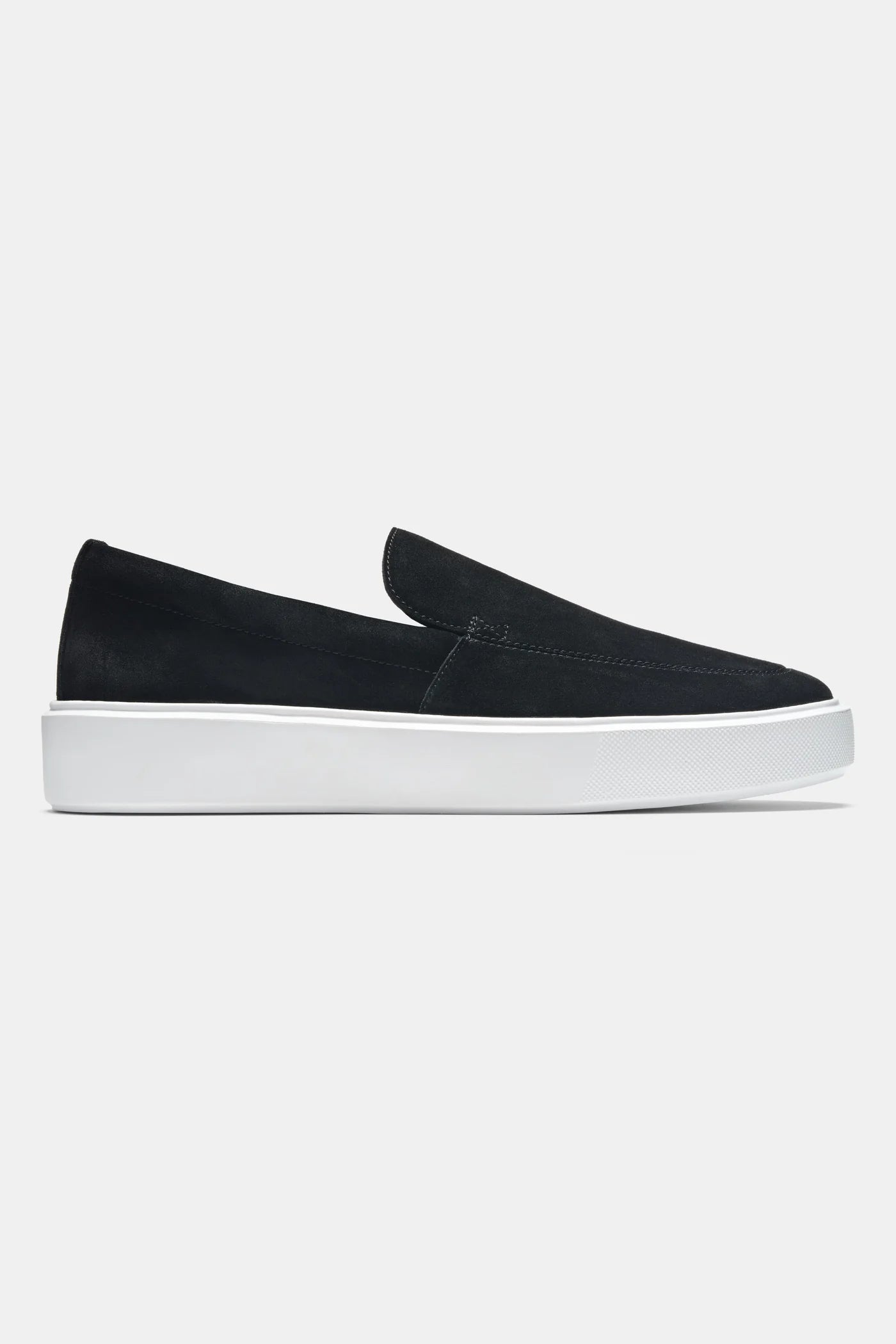Heren Loafers | Zwart Suède | Dikke Witte Zool & Luxe Comfort