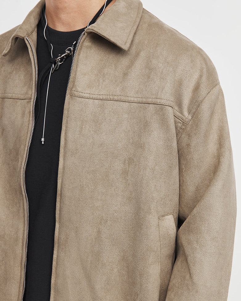 Heren Jas | Suède Look & Warm