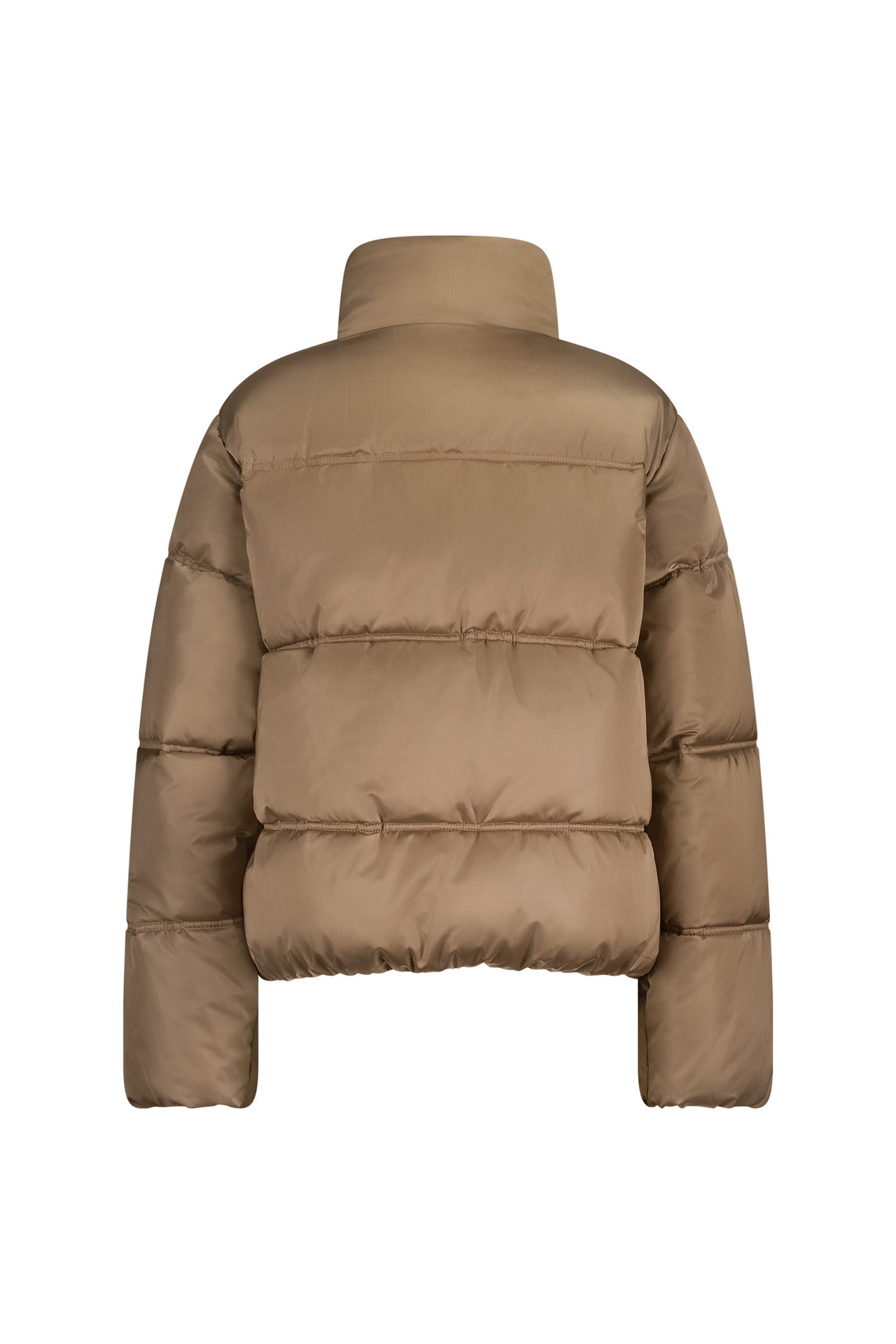 Dames Puffer Jas Kort | Bruin | Warme Winterjas