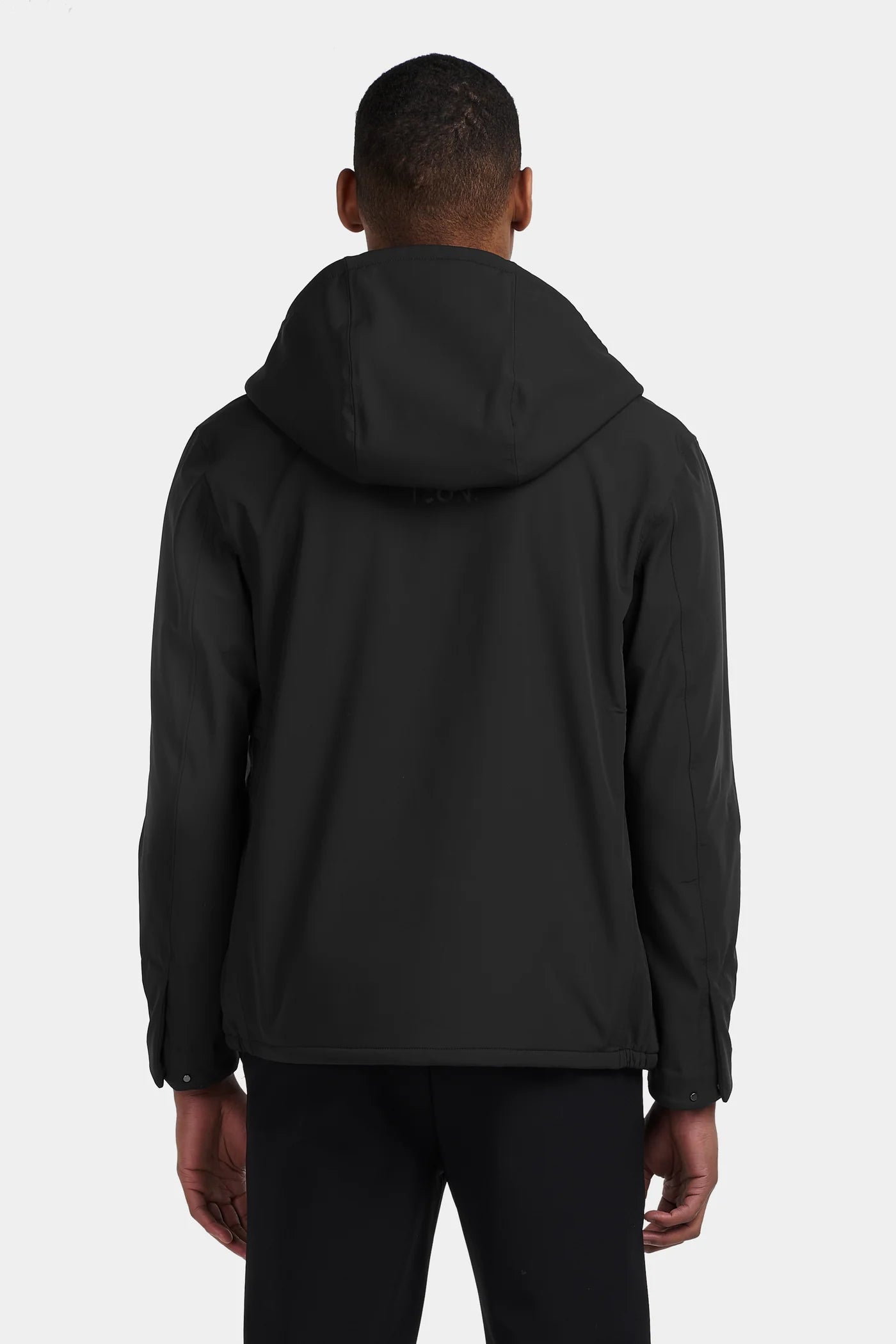 Heren Jas | Zwart Softshell Jack met Capuchon | Waterafstotend & Comfortabel