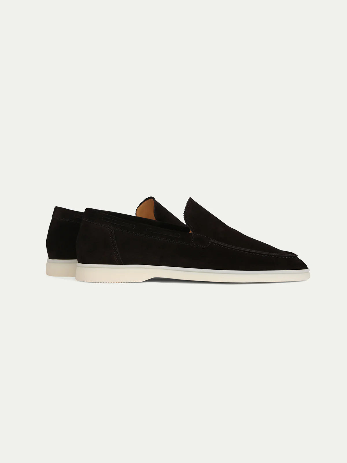 Yacht Loafers Heren | Zwart Suède | Luxe Italiaanse Instappers Zomer