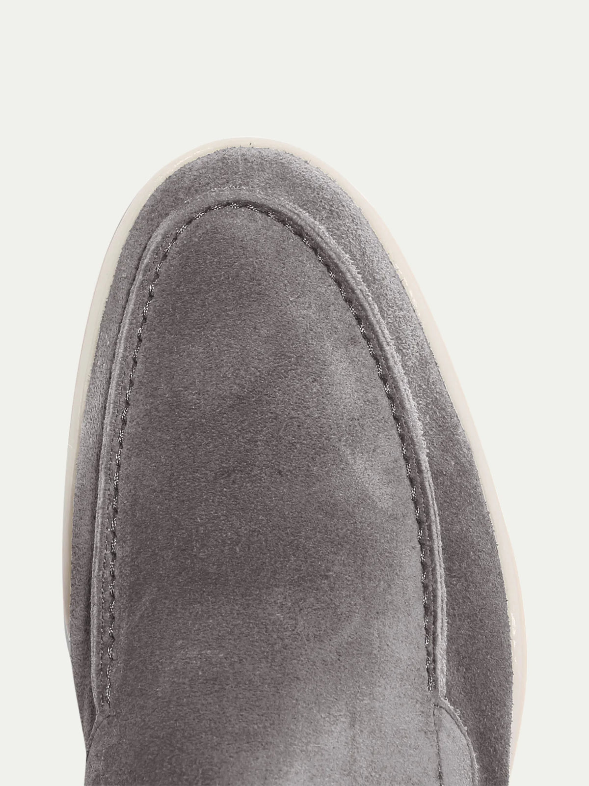 Yacht Loafers Heren | Grijs Suède | Lichte Zomer Instappers