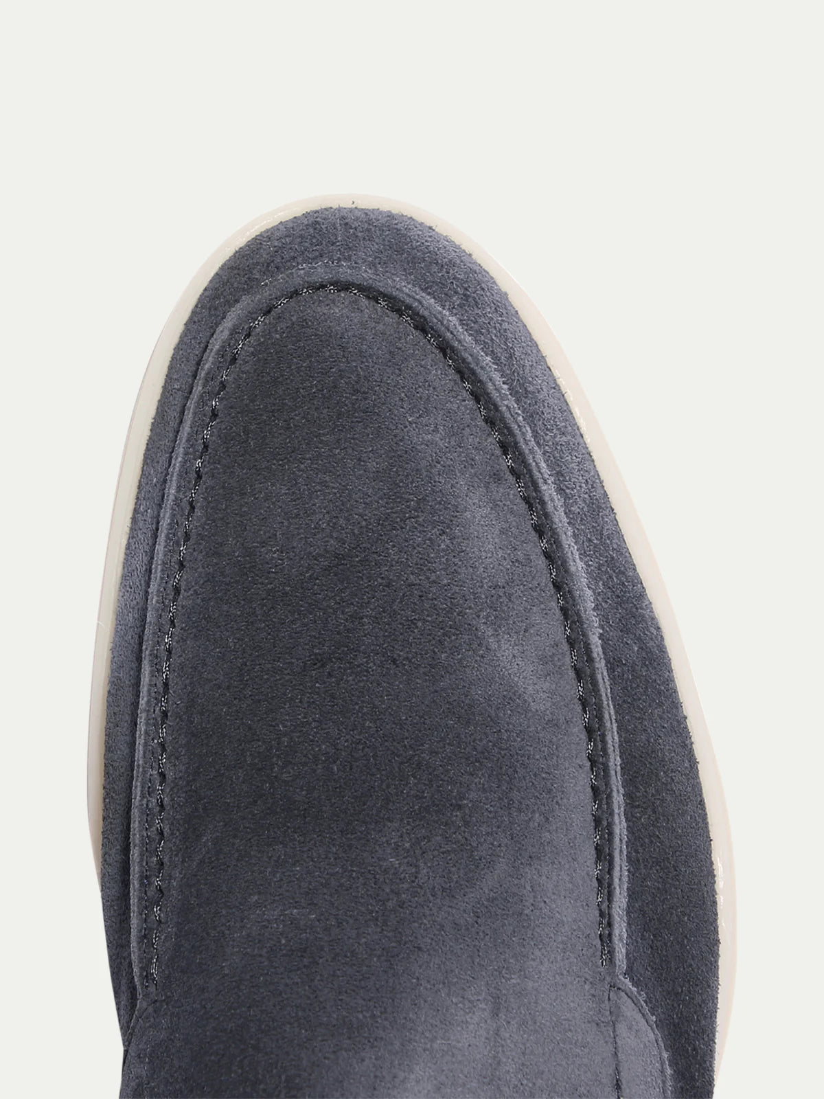 Yacht Loafers Heren | Midblauw Suède | Luxe Italiaanse Instappers Zomer