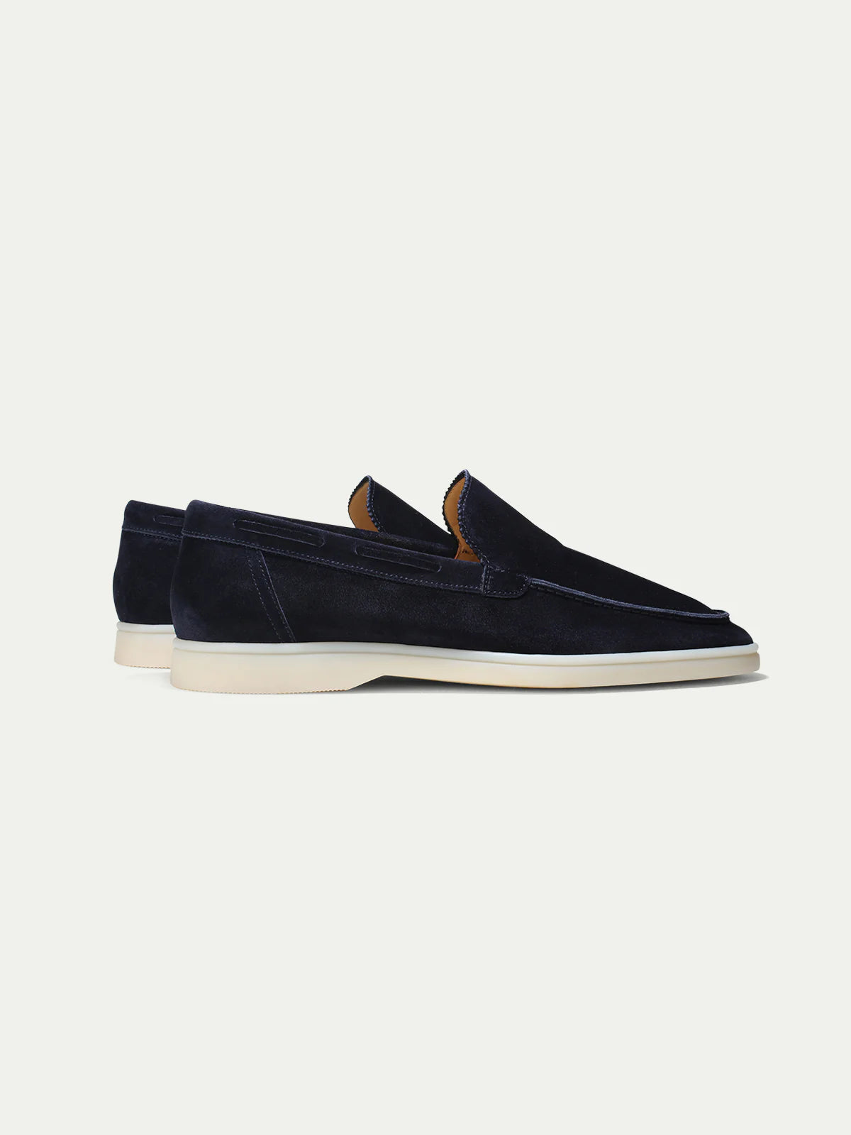 Yacht Loafers Heren | Donkerblauw Suède | Italiaanse Zomerschoenen
