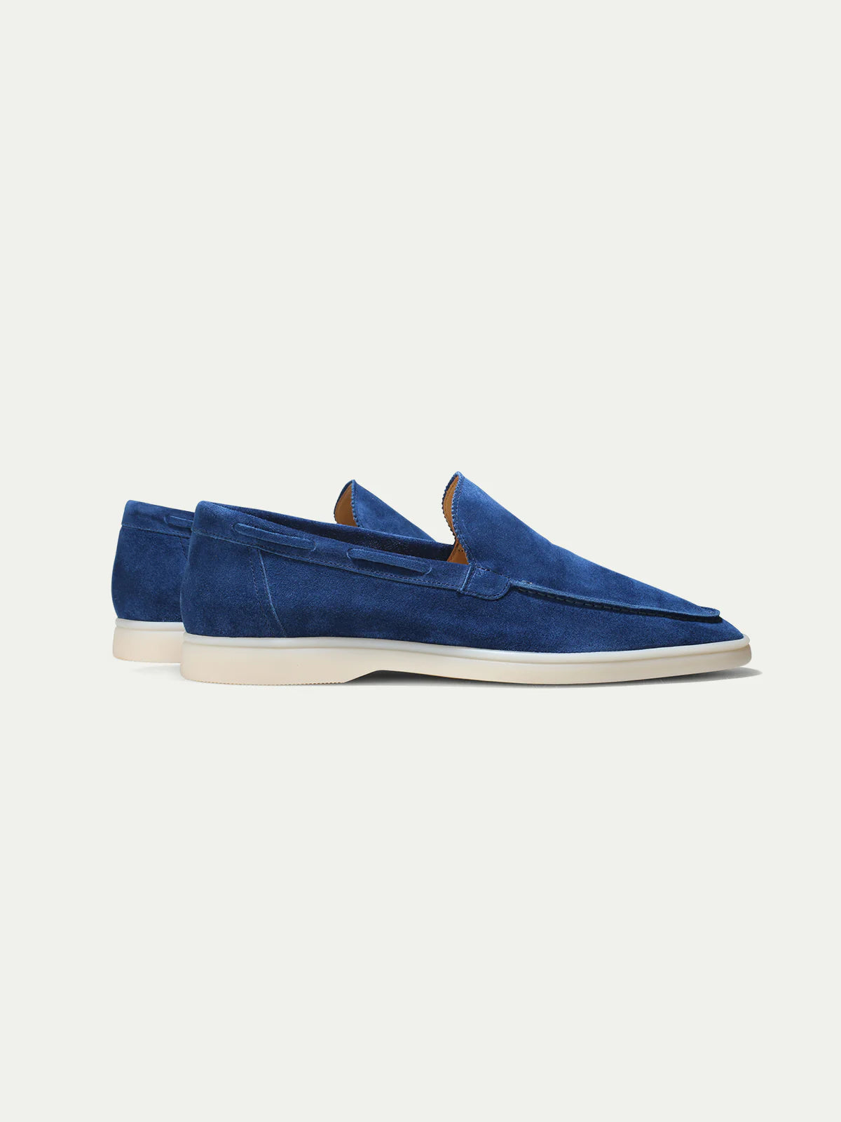 Ultramarine Suède Loafers Heren | Luxe Instapschoenen Zonder Veters | Yacht Loafer Stijl