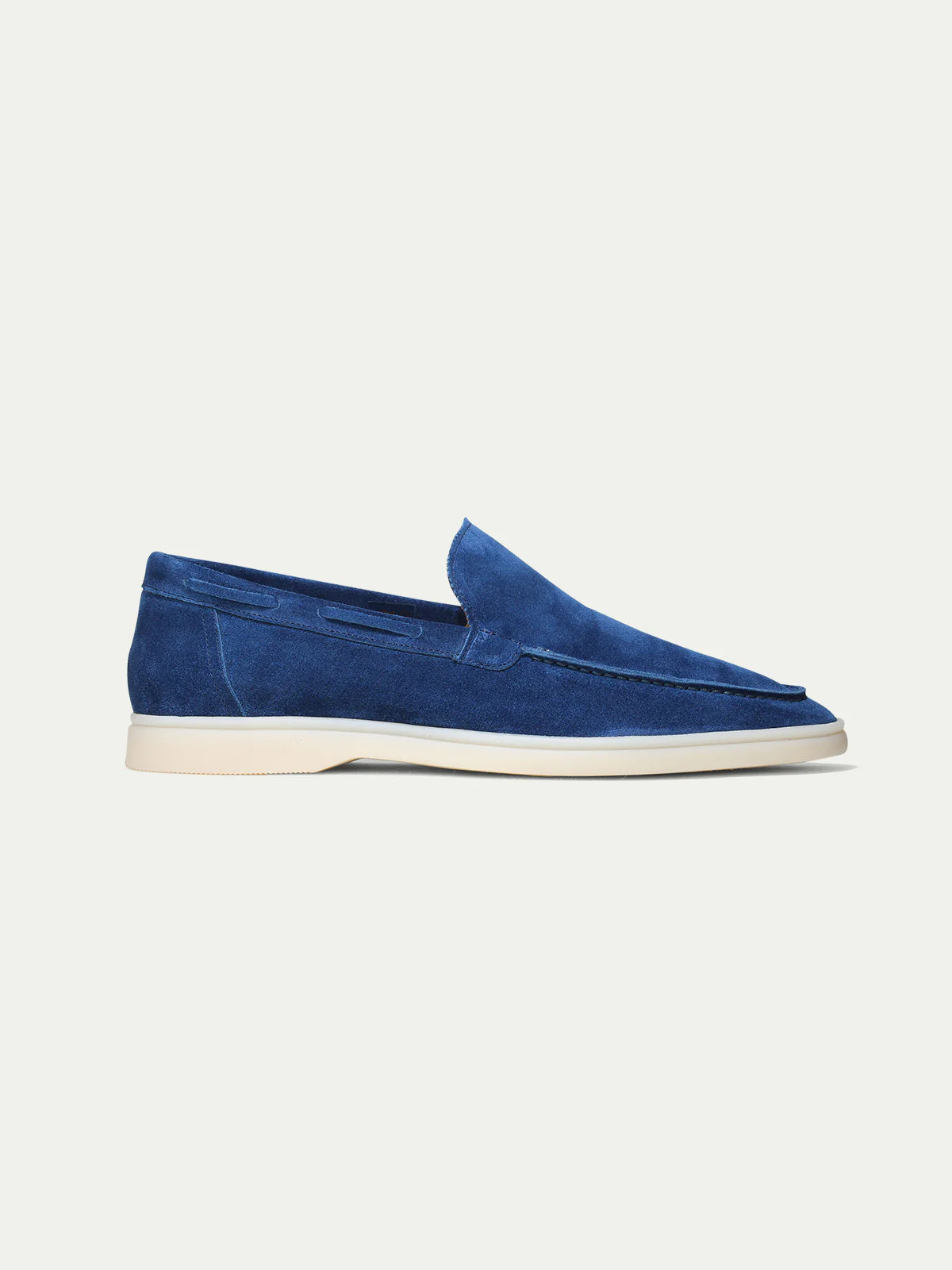 Ultramarine Suède Loafers Heren | Luxe Instapschoenen Zonder Veters | Yacht Loafer Stijl