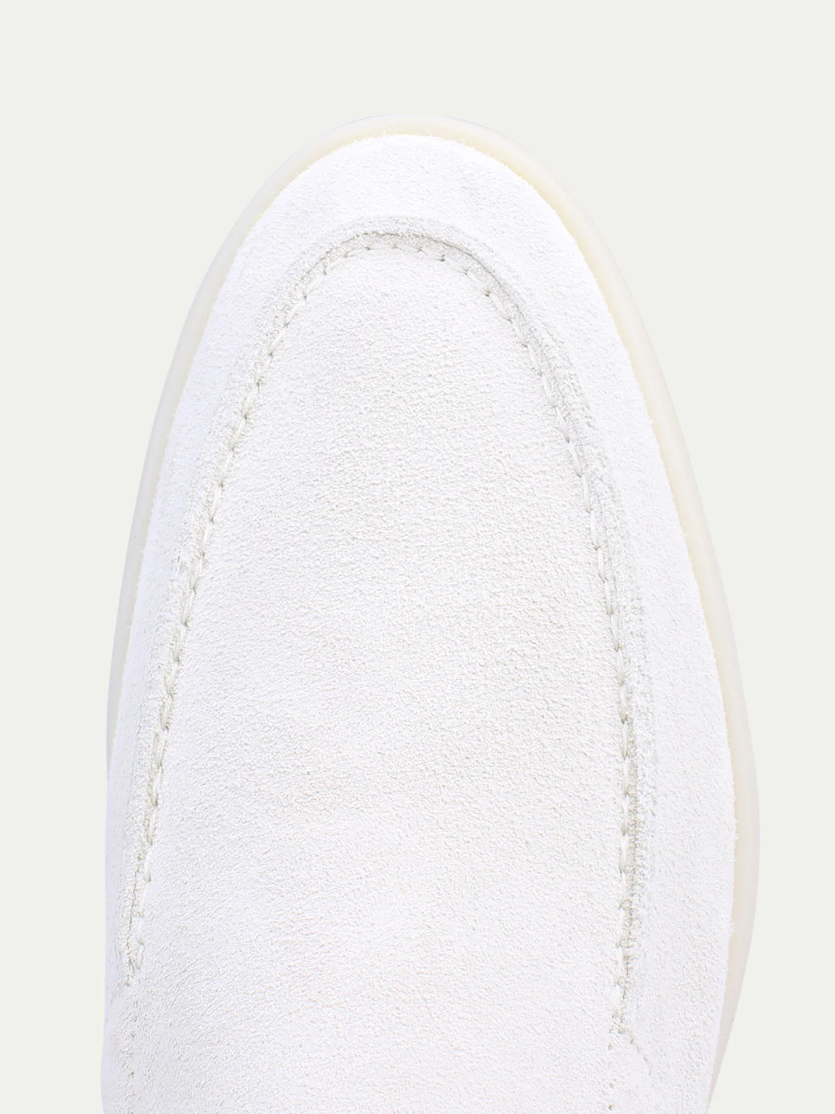 Witte Suède Loafers Heren | Yacht White | Instappers Zomerschoenen