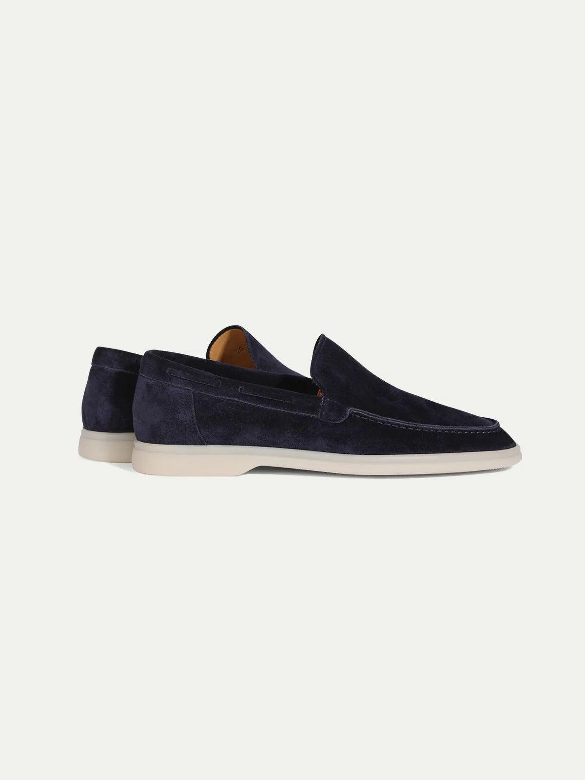 Dames Loafers | Navy | Suède | Comfortabele Instappers
