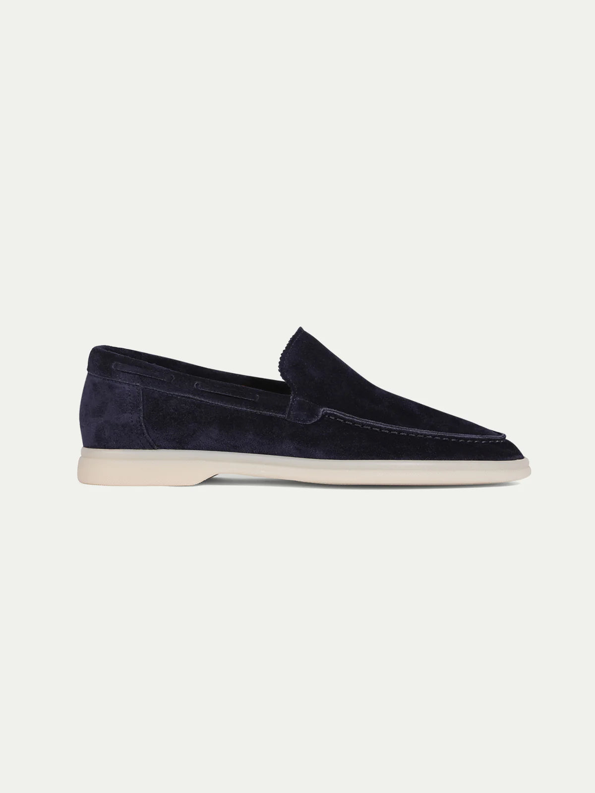 Dames Loafers | Navy | Suède | Comfortabele Instappers