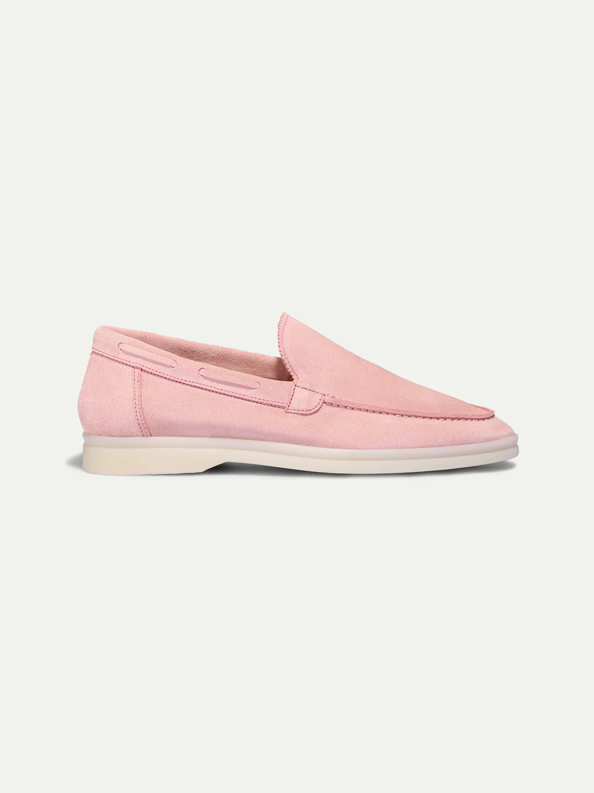 Dames Loafers | Roze | Suède | Comfortabele Instappers