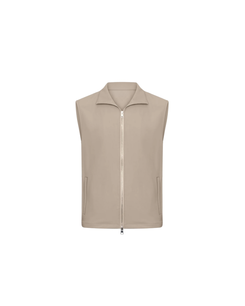 Heren Gilet | Gilet met Rits & Comfortabele Pasvorm | Casual Stijl