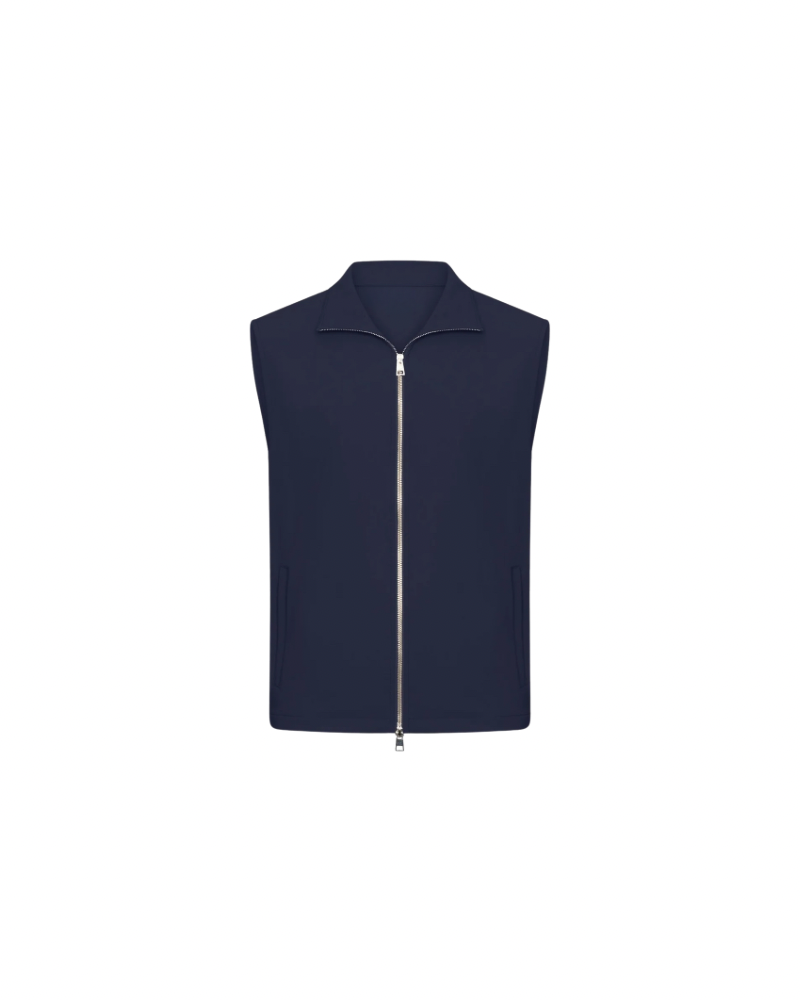 Heren Gilet | Gilet met Rits & Comfortabele Pasvorm | Casual Stijl