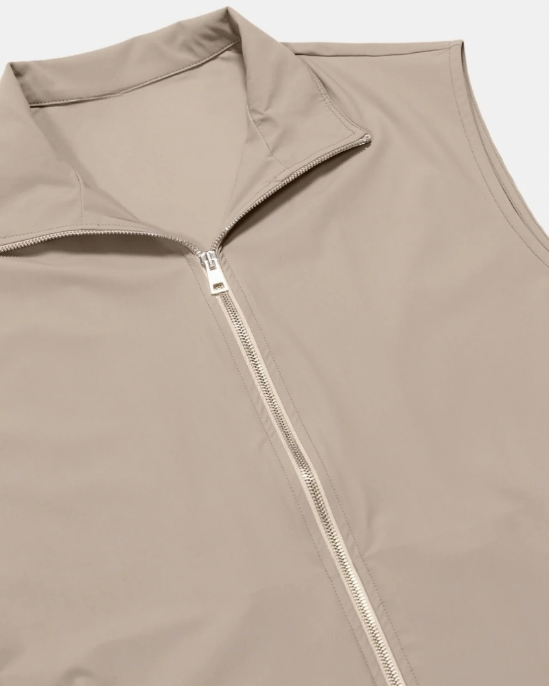 Heren Gilet | Gilet met Rits & Comfortabele Pasvorm | Casual Stijl