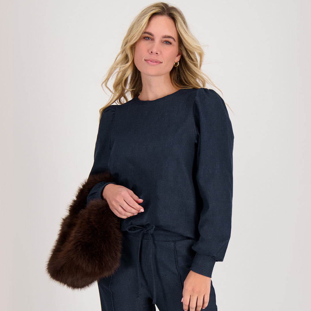 Jas | Denim | Blauw