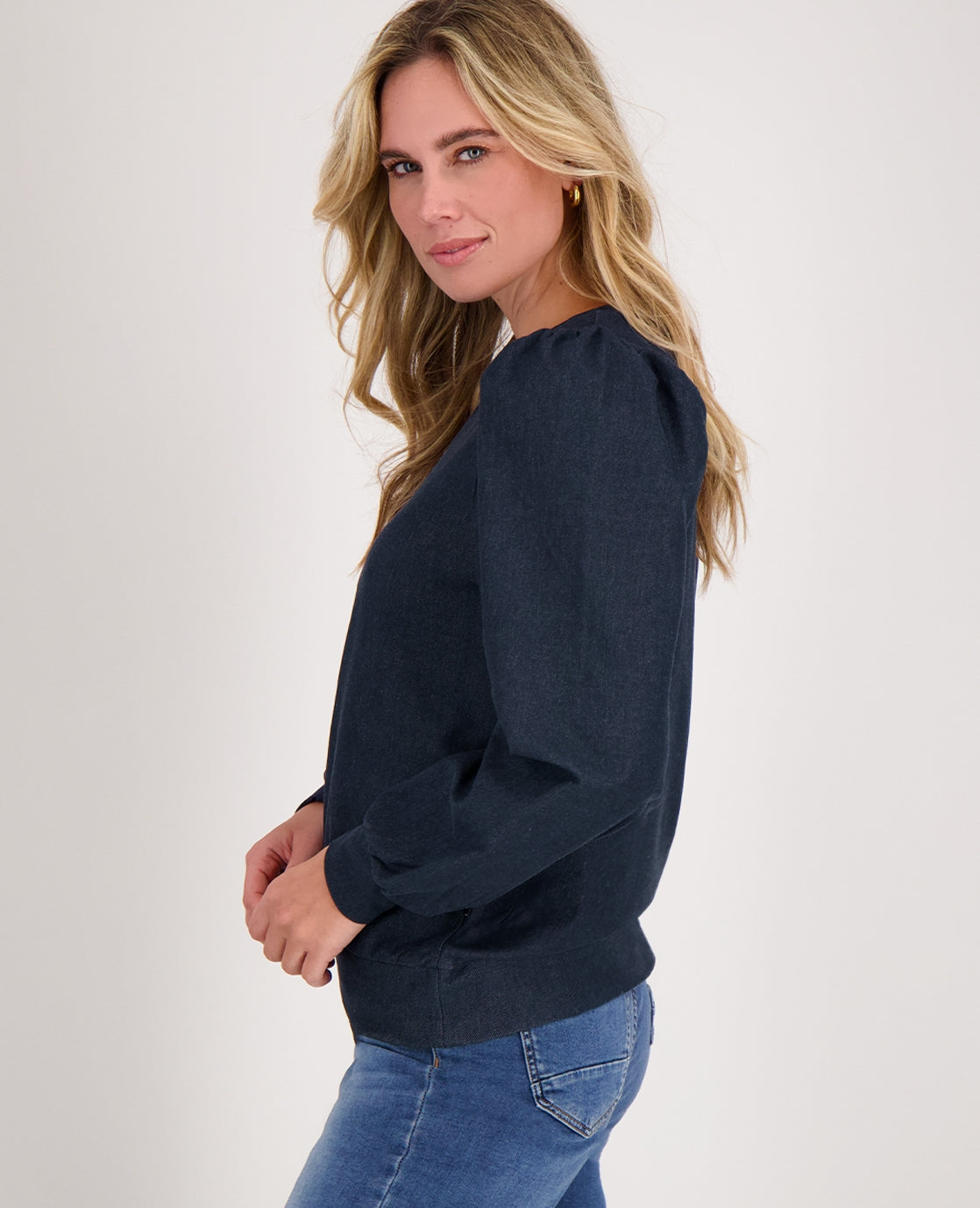 Jas | Denim | Blauw