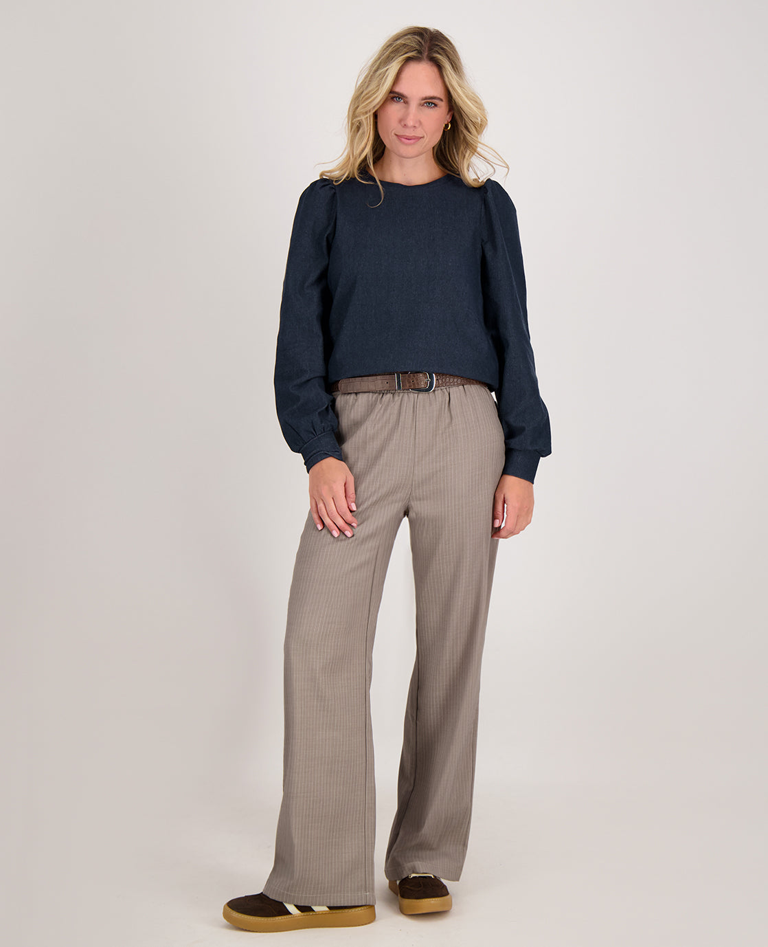 Jas | Denim | Blauw