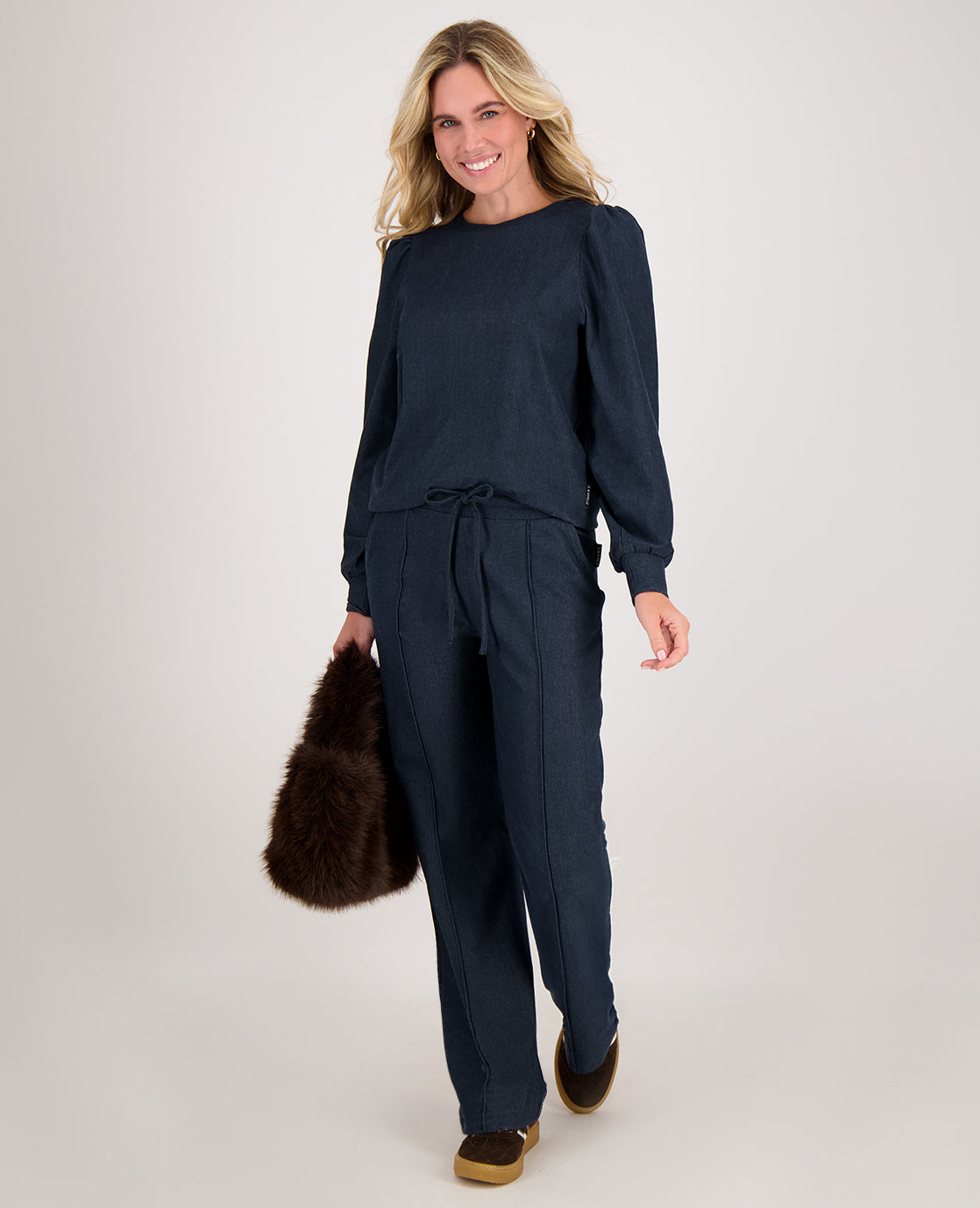 Jas | Denim | Blauw
