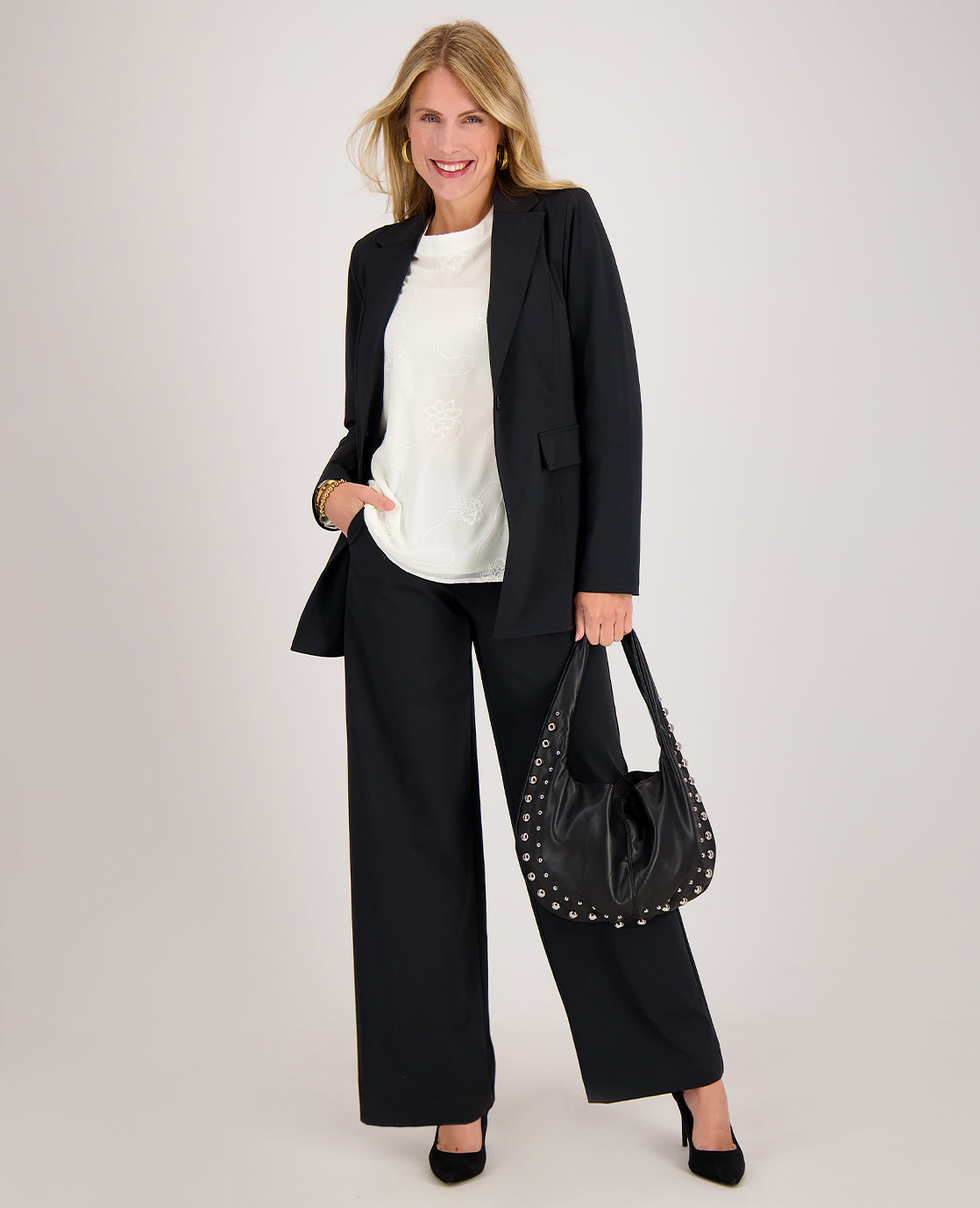 Blazer | Rechtdoor | Zwart