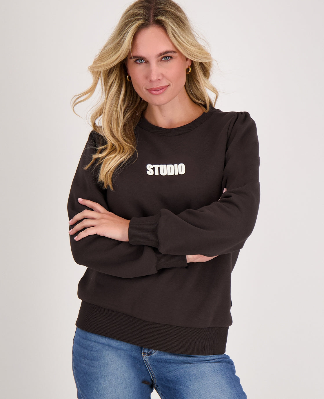 Sweater | Koffiekleur | Studio