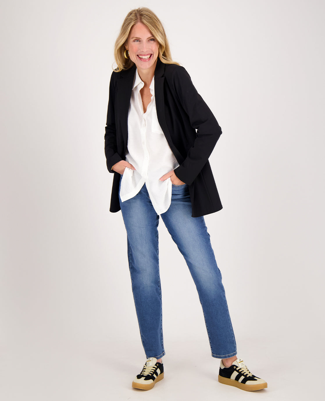 Blazer | Rechtdoor | Zwart