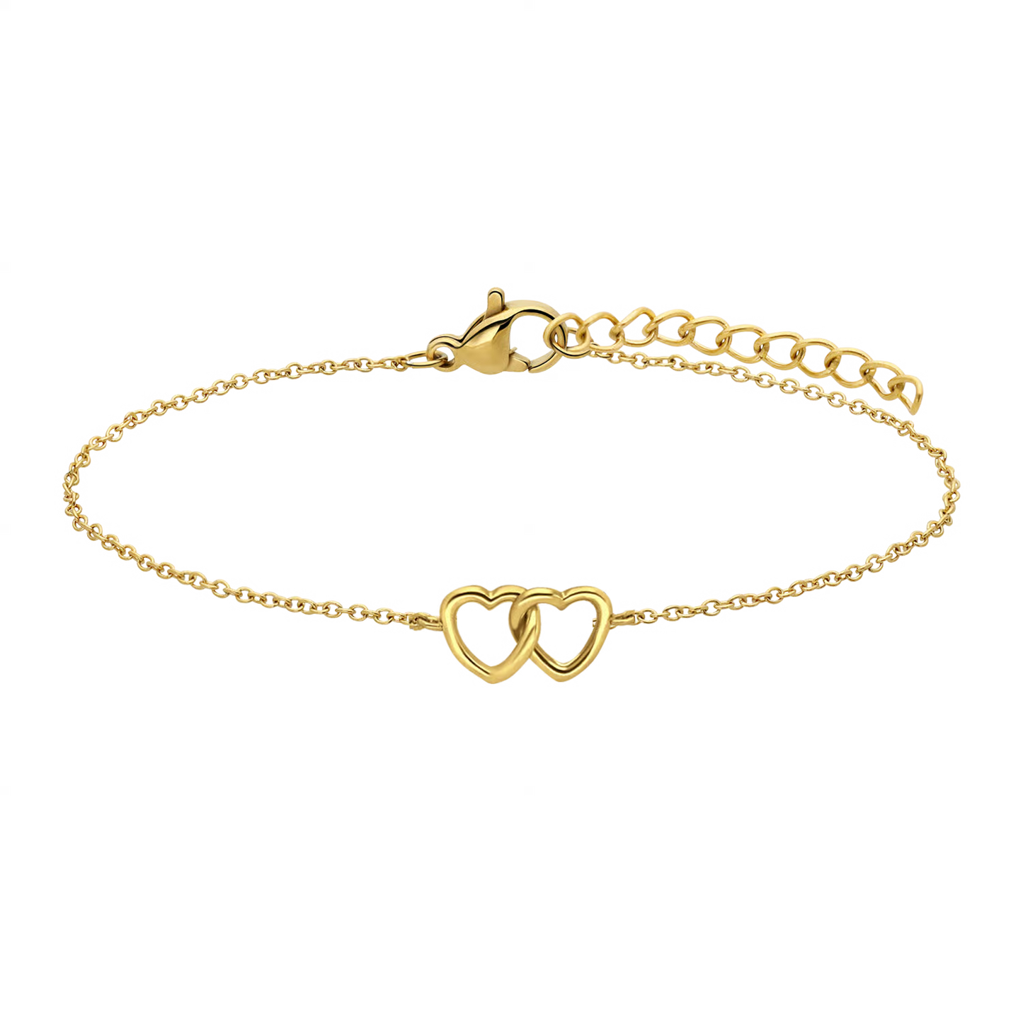 Lydia | Vrouwen gouden harten ring