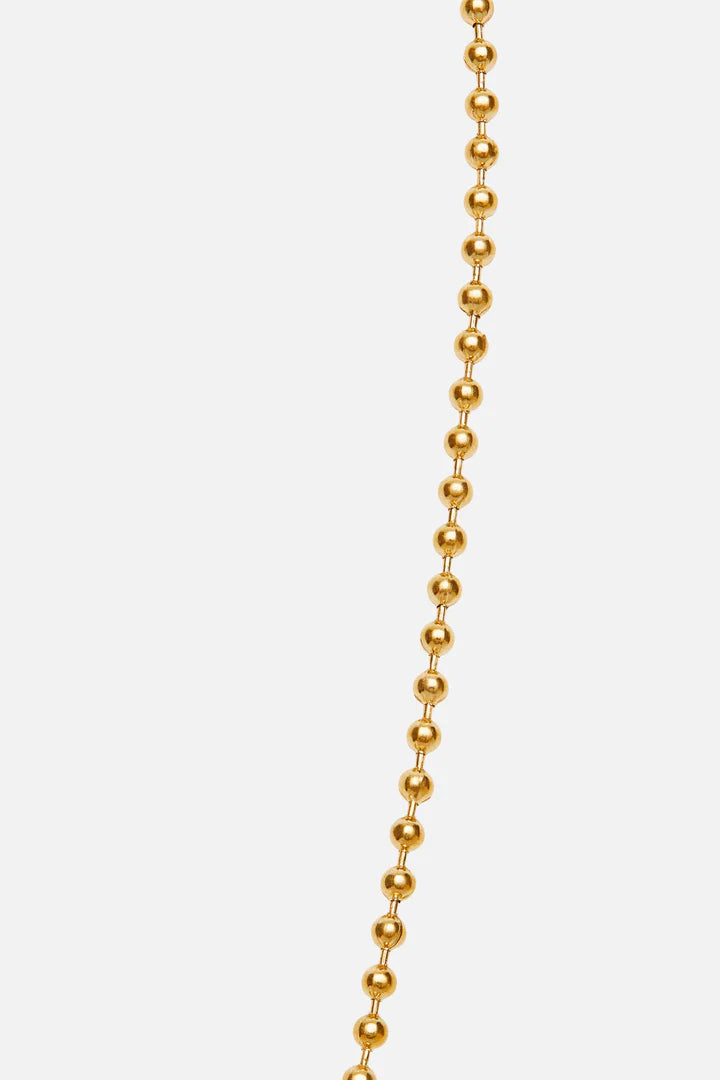 Michael | Mannen gouden zon ketting