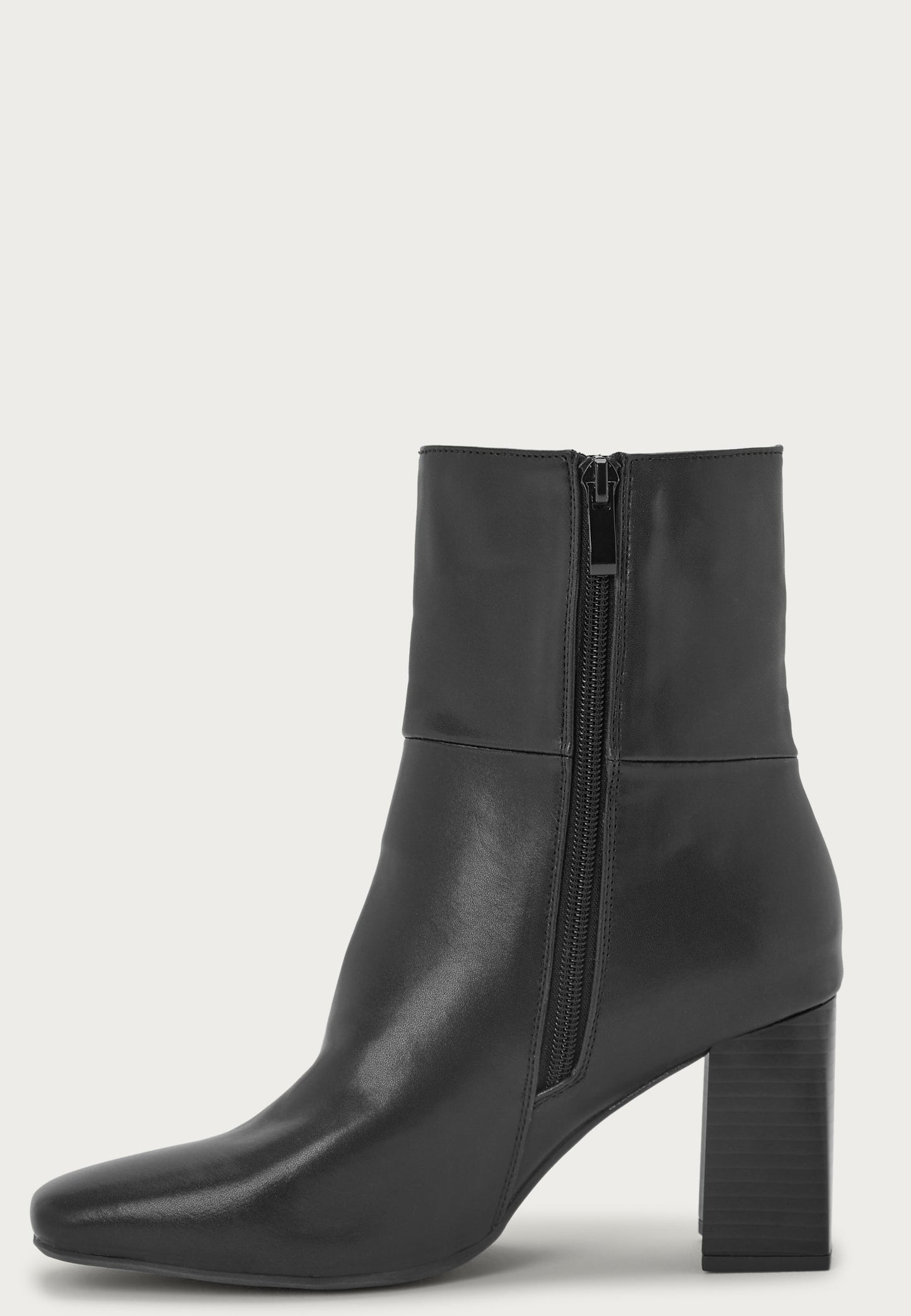 Dames leren Enkellaarsjes | Zwart | Elegant Design Met Rits