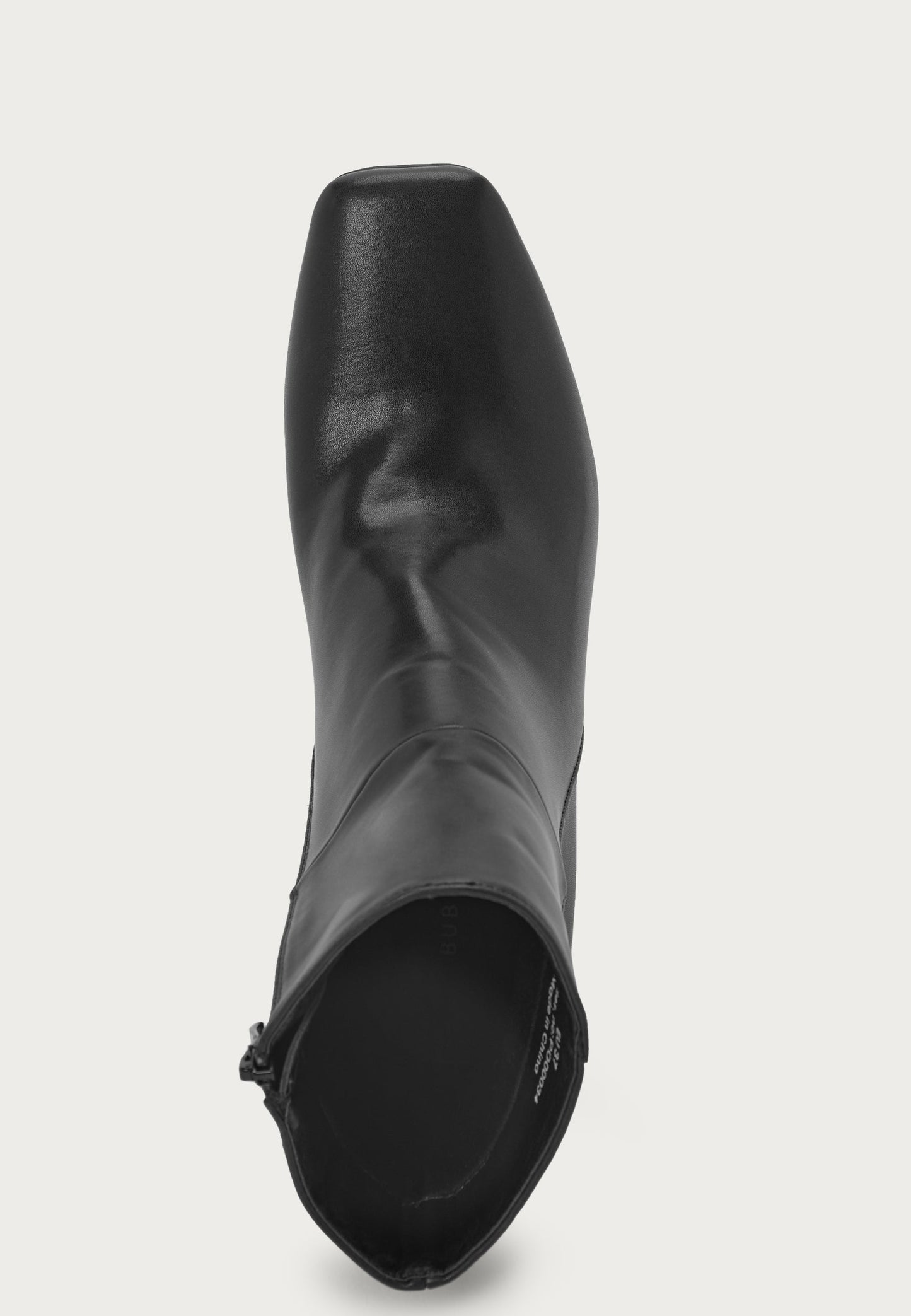 Dames leren Enkellaarsjes | Zwart | Elegant Design Met Rits