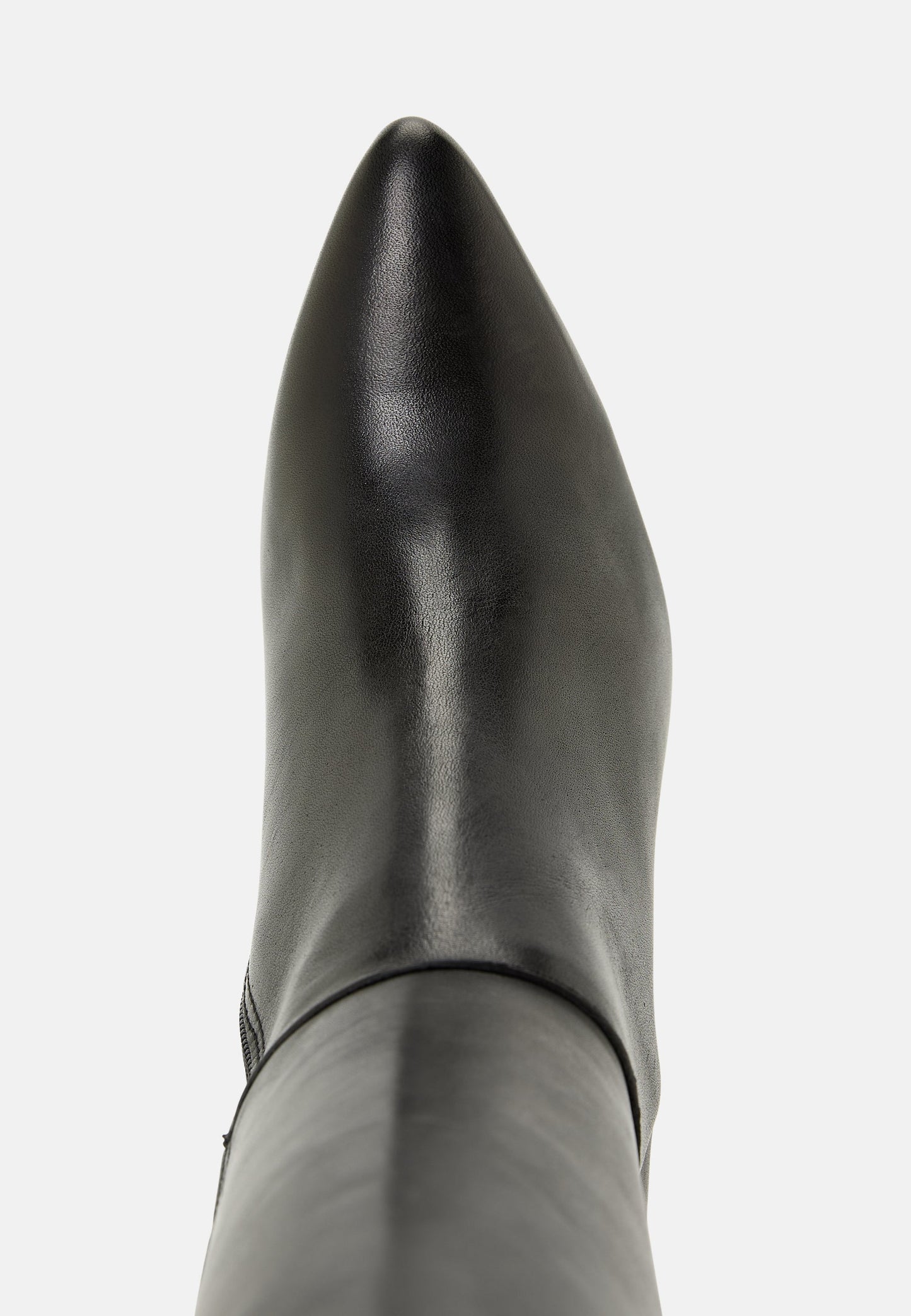 Dames leren | Puntige Hakken | Elegante Hoge Laarsjes