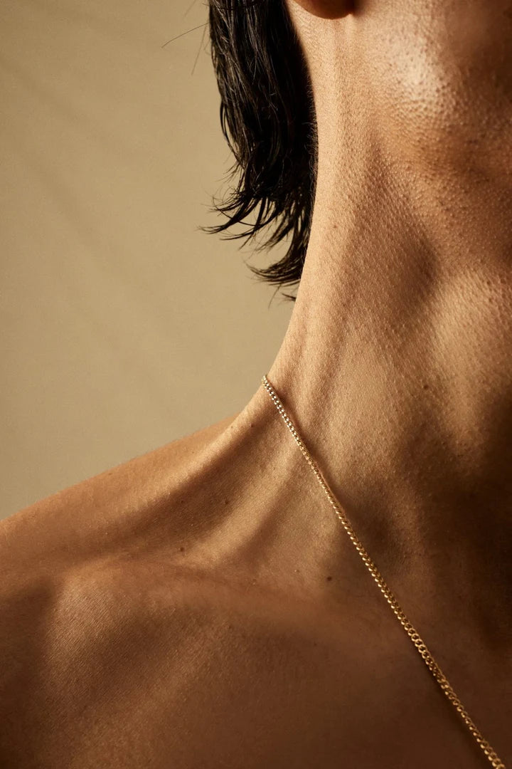 Lewis | Mannen gouden schelp ketting