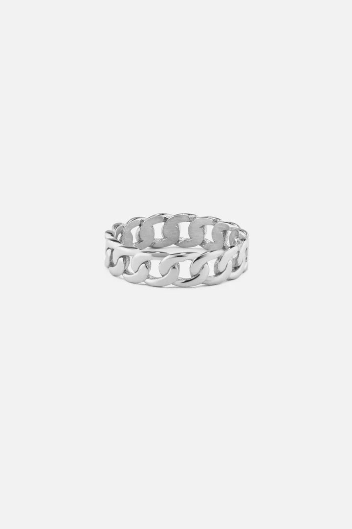 Norris | Mannen zilveren cuban ring