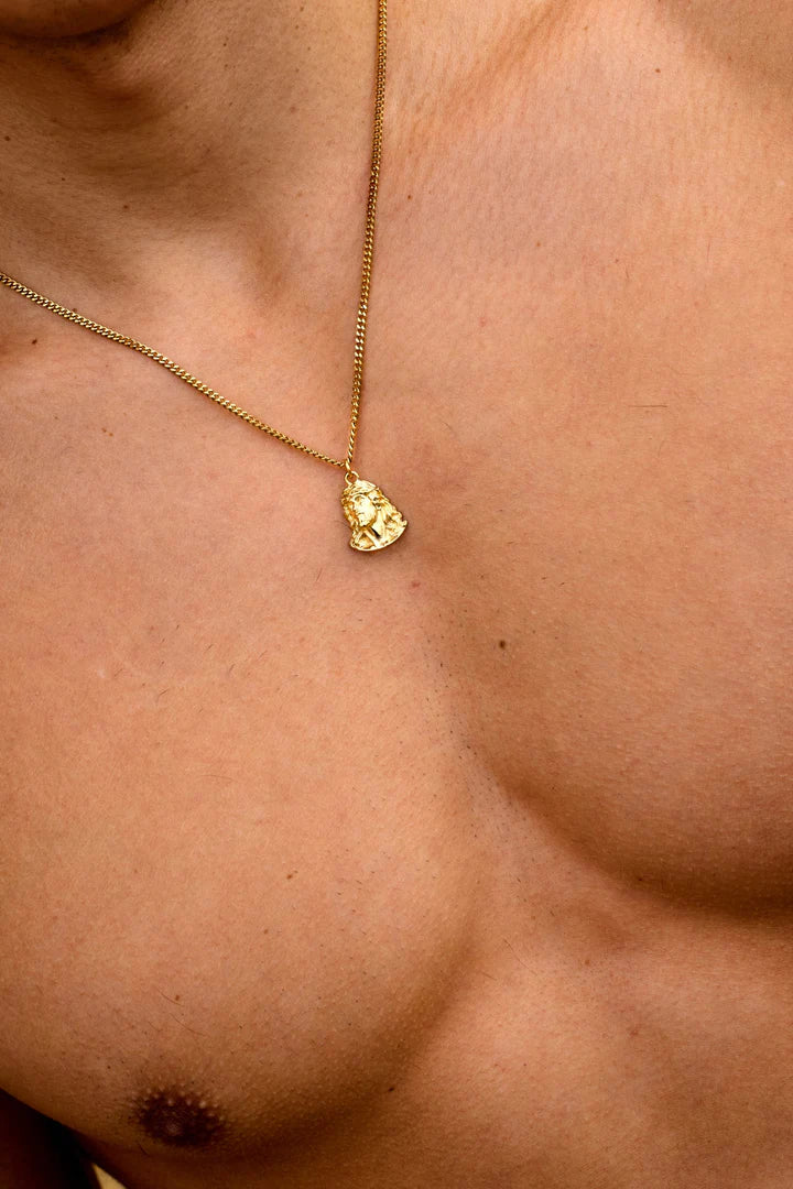 Kevin | Mannen gouden nymph ketting