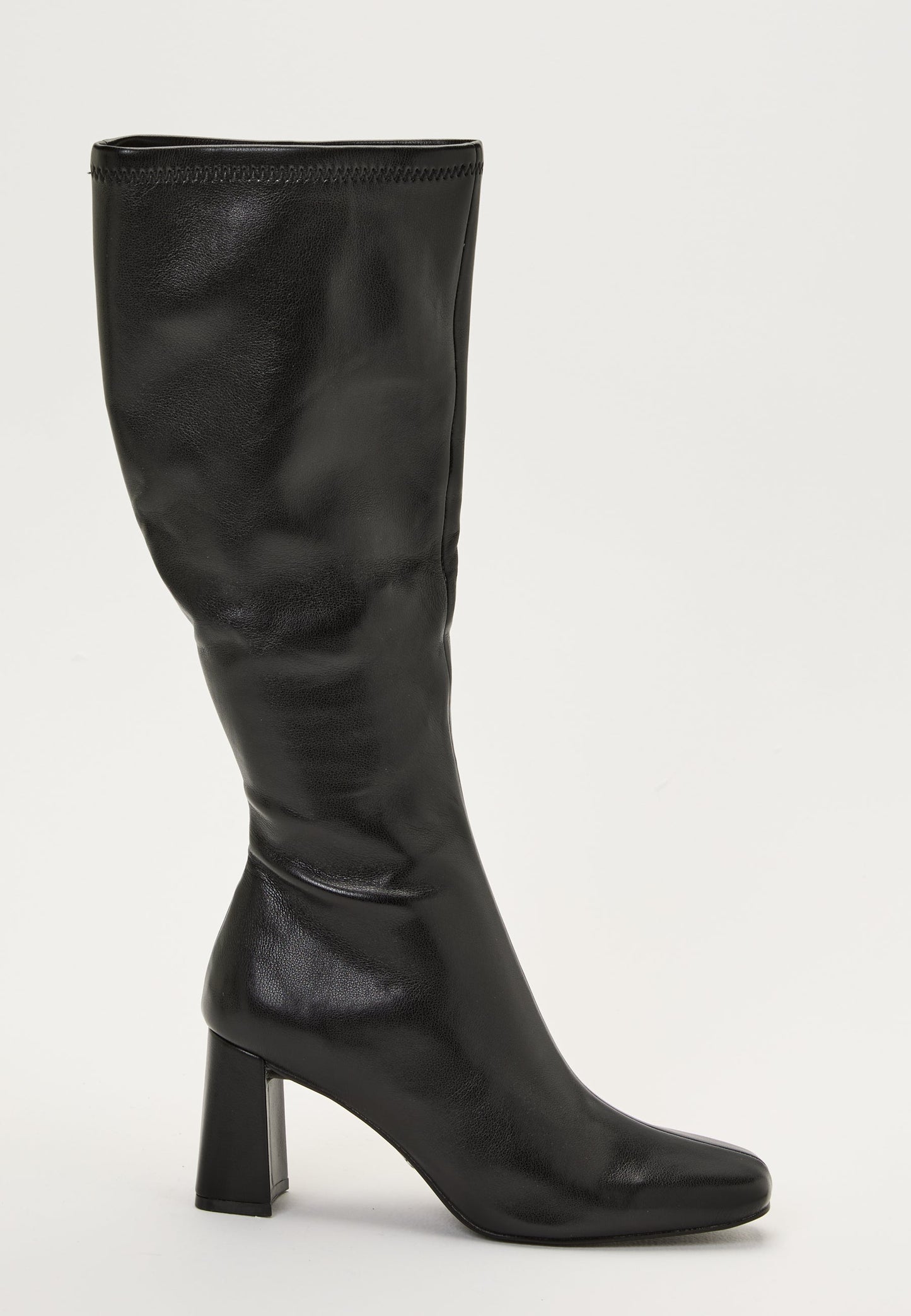 Dames lange Laarzen | Kunstleer | Zwart | Elegante Stijl