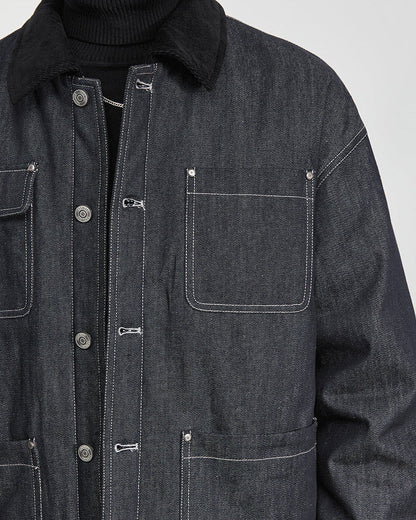 Heren Denim Jas | Comfortabel & Tijdloos Design