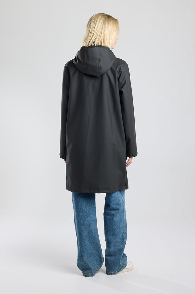 Dames Regenjas | Zwart | Waterdicht & Ademend