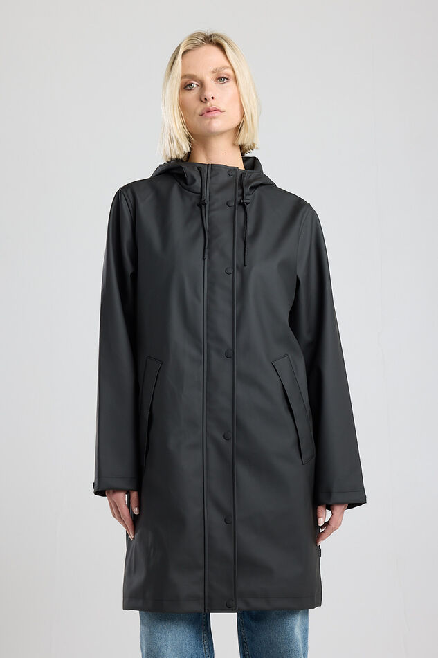 Dames Regenjas | Zwart | Waterdicht & Ademend