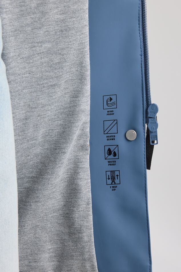 Dames Regenjas | Blauw | Waterdicht & Ademend