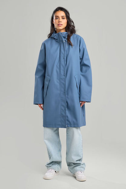 Dames Regenjas | Blauw | Waterdicht & Ademend