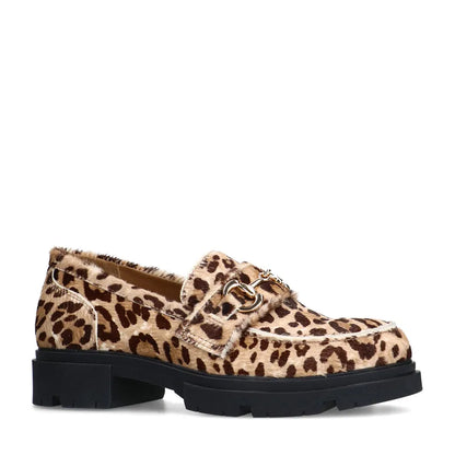 Dames Loafers Panterprint | Chunky Zool | Statement Look