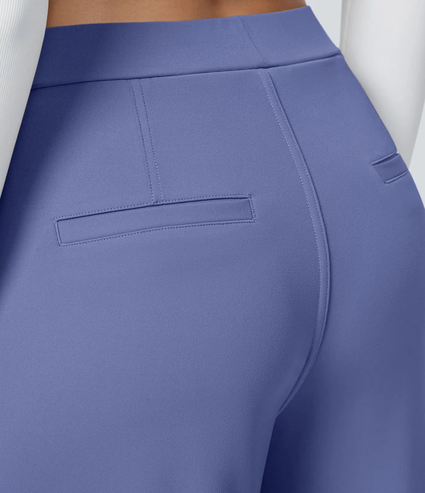 Vrouwen Wijde Pantalon Blauw | Hoge Taille | Rechte Pijpen | Chic & Comfortabel
