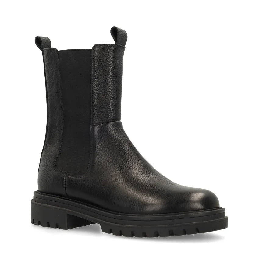 Dames Chelsea Boots | Zwart | Veterloos | Grove Zool