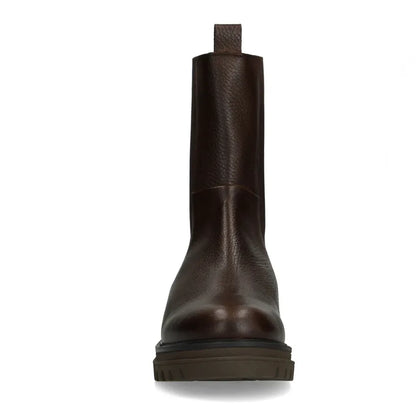 Dames Chelsea Boots | Donkerbruin | Veterloos | Grove Zool