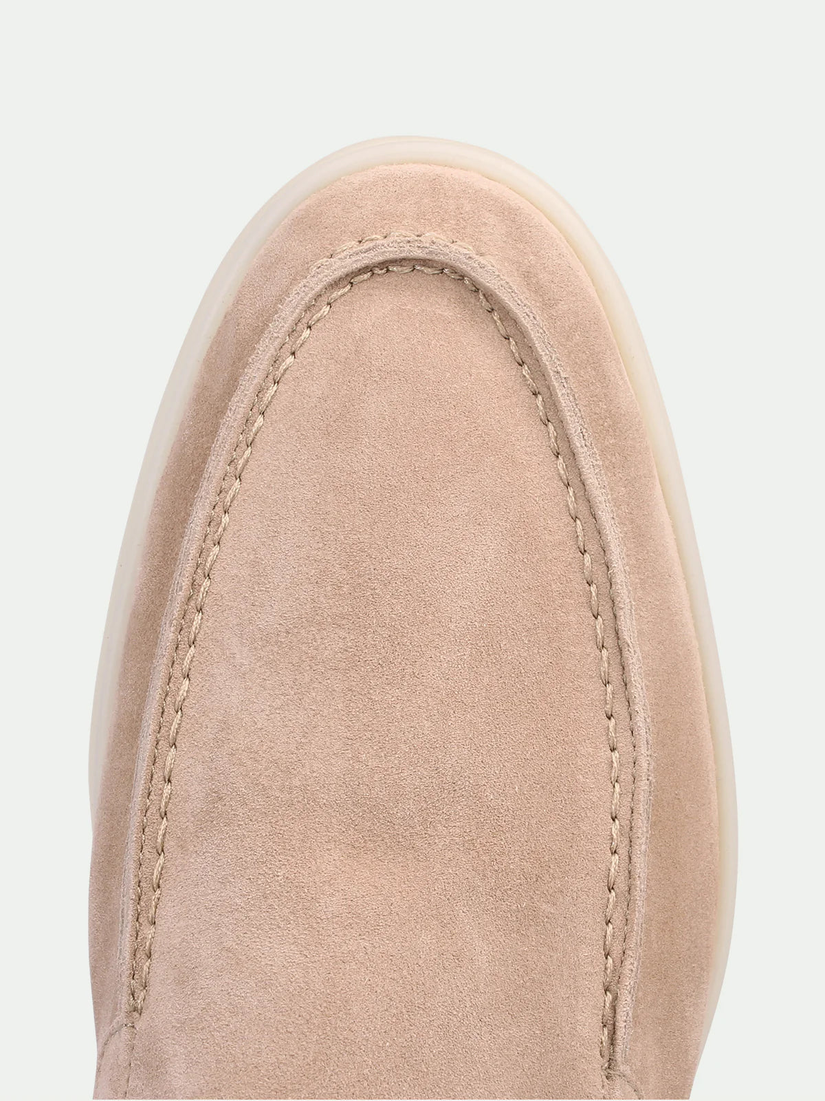 Yacht Loafers Heren | Beige Suède | Luxe Italiaanse Instappers Zomer