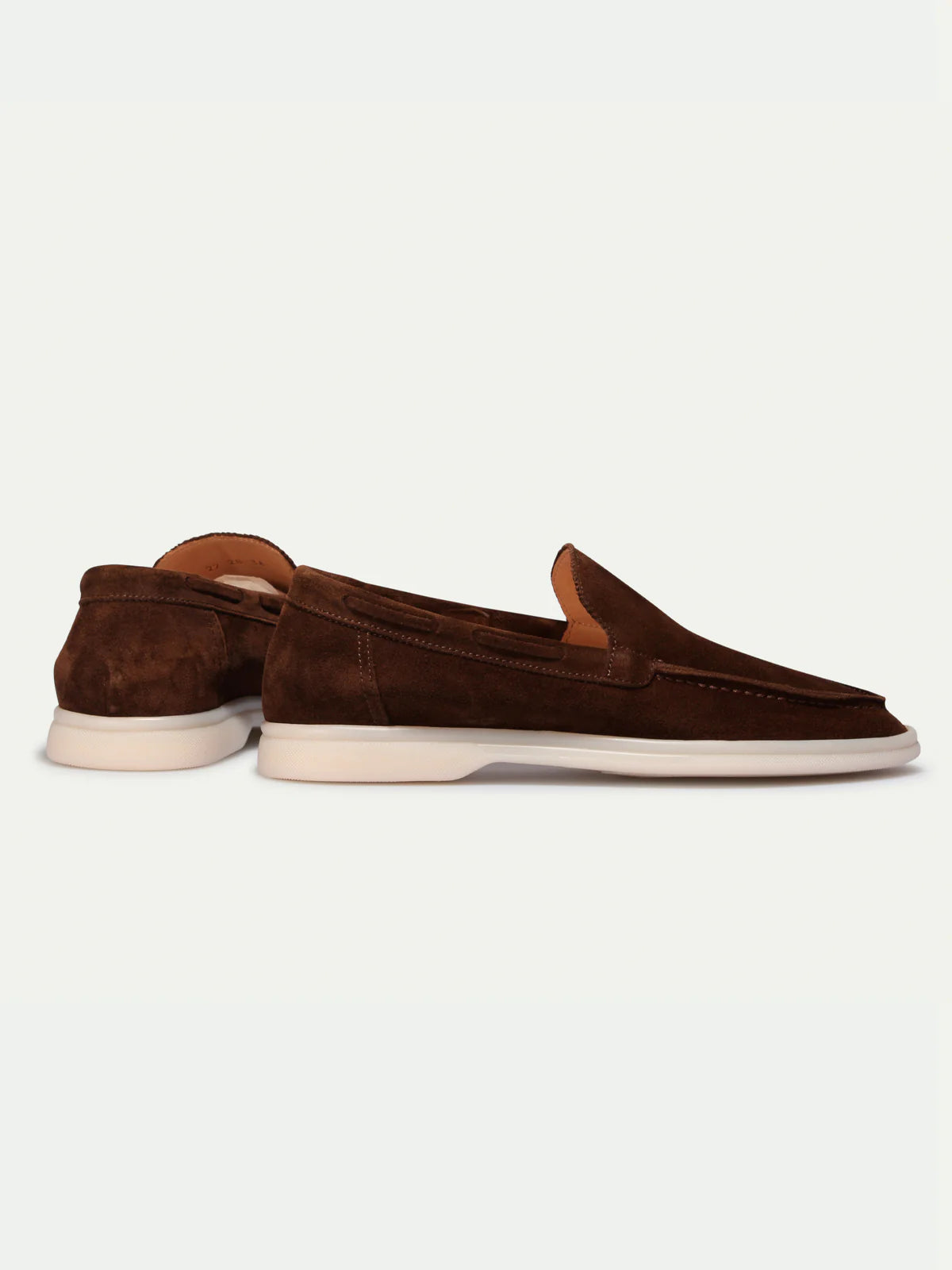 Dames Loafers | Chocoladebruin Suède | Luxe Zomerschoenen