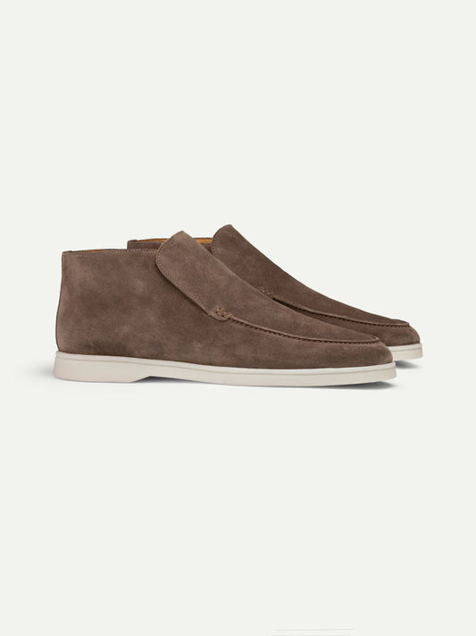 Ash Grey Suède Loafers Heren | City Loafer  | Comfortabele Instappers