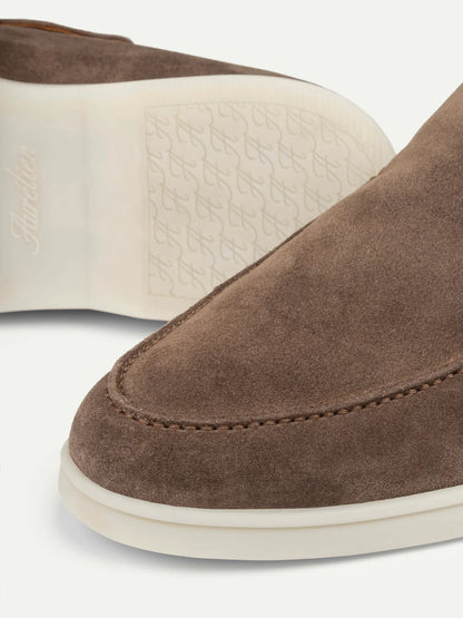 Ash Grey Suède Loafers Heren | City Loafer  | Comfortabele Instappers