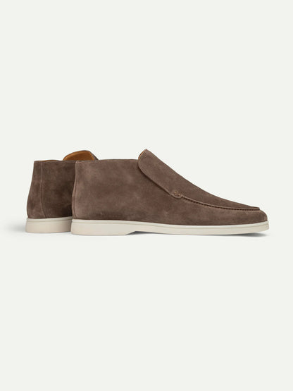 Ash Grey Suède Loafers Heren | City Loafer  | Comfortabele Instappers