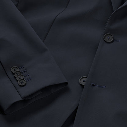 Heren Blazer | Katoen | Donkerblauw