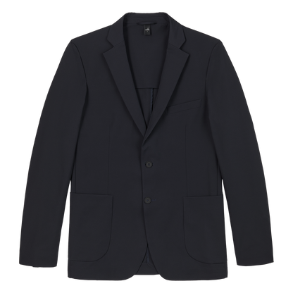 Heren Blazer | Katoen | Donkerblauw