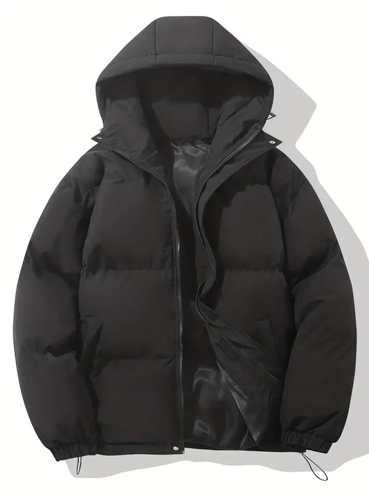 Dames Winterjas Zwart | Gewatteerd | Capuchon | Warm & Lichtgewicht